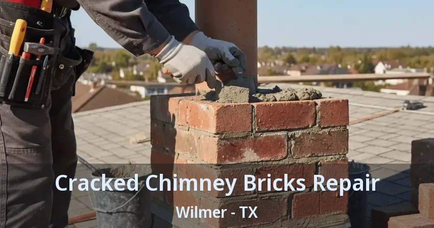 Cracked Chimney Bricks Repair Wilmer - TX