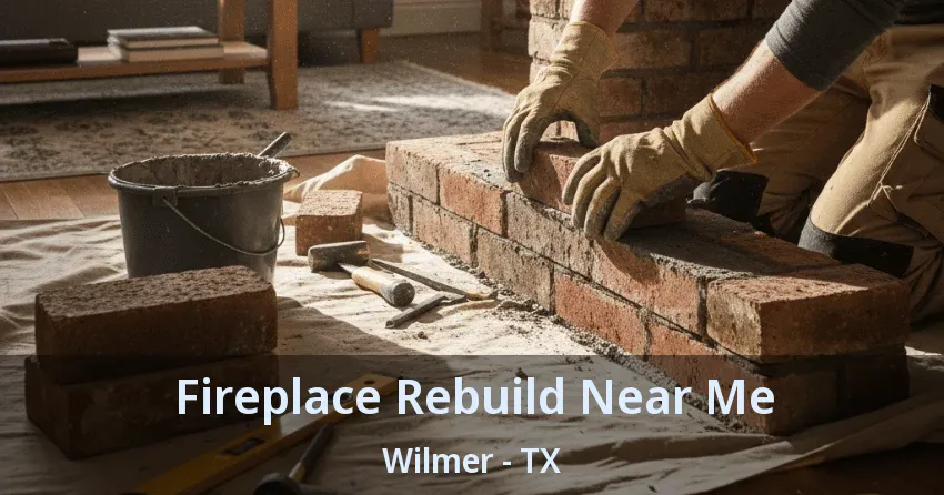 Fireplace Rebuild Near Me Wilmer - TX