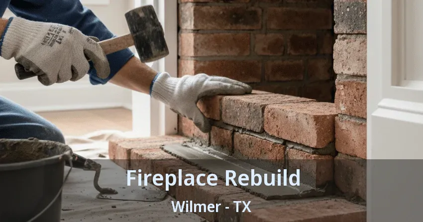 Fireplace Rebuild Wilmer - TX