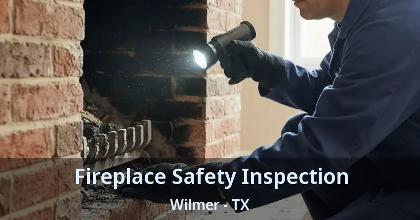 Fireplace Safety Inspection Wilmer - TX