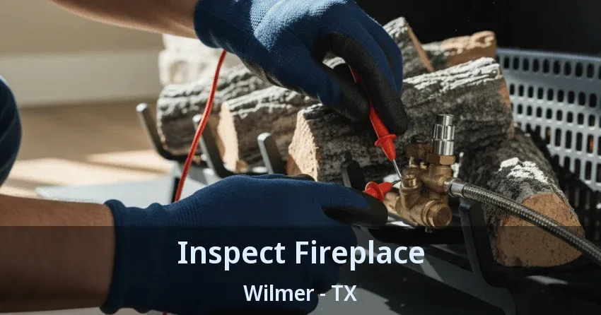 Inspect Fireplace Wilmer - TX