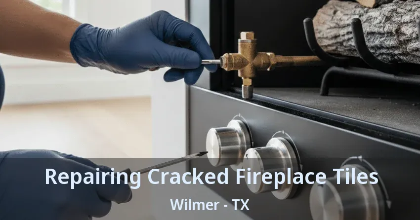 Repairing Cracked Fireplace Tiles Wilmer - TX
